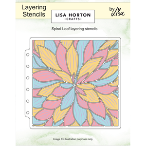 Lisa Horton Crafts Spiral Leaf 6