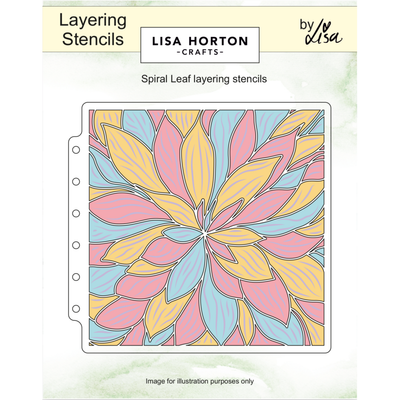 Lisa Horton Crafts Spiral Leaf 6