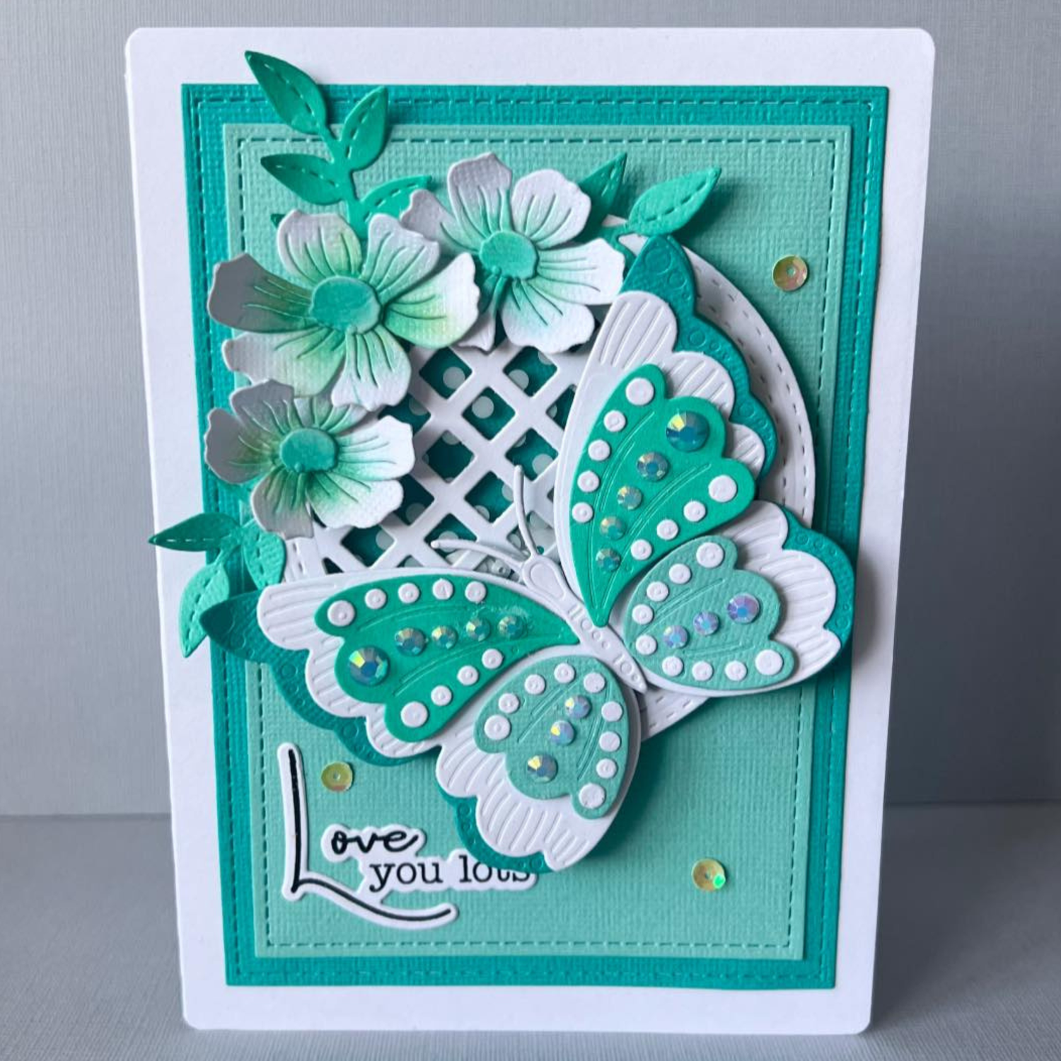 Lisa Horton Crafts Splendid Layered Butterfly Die Set