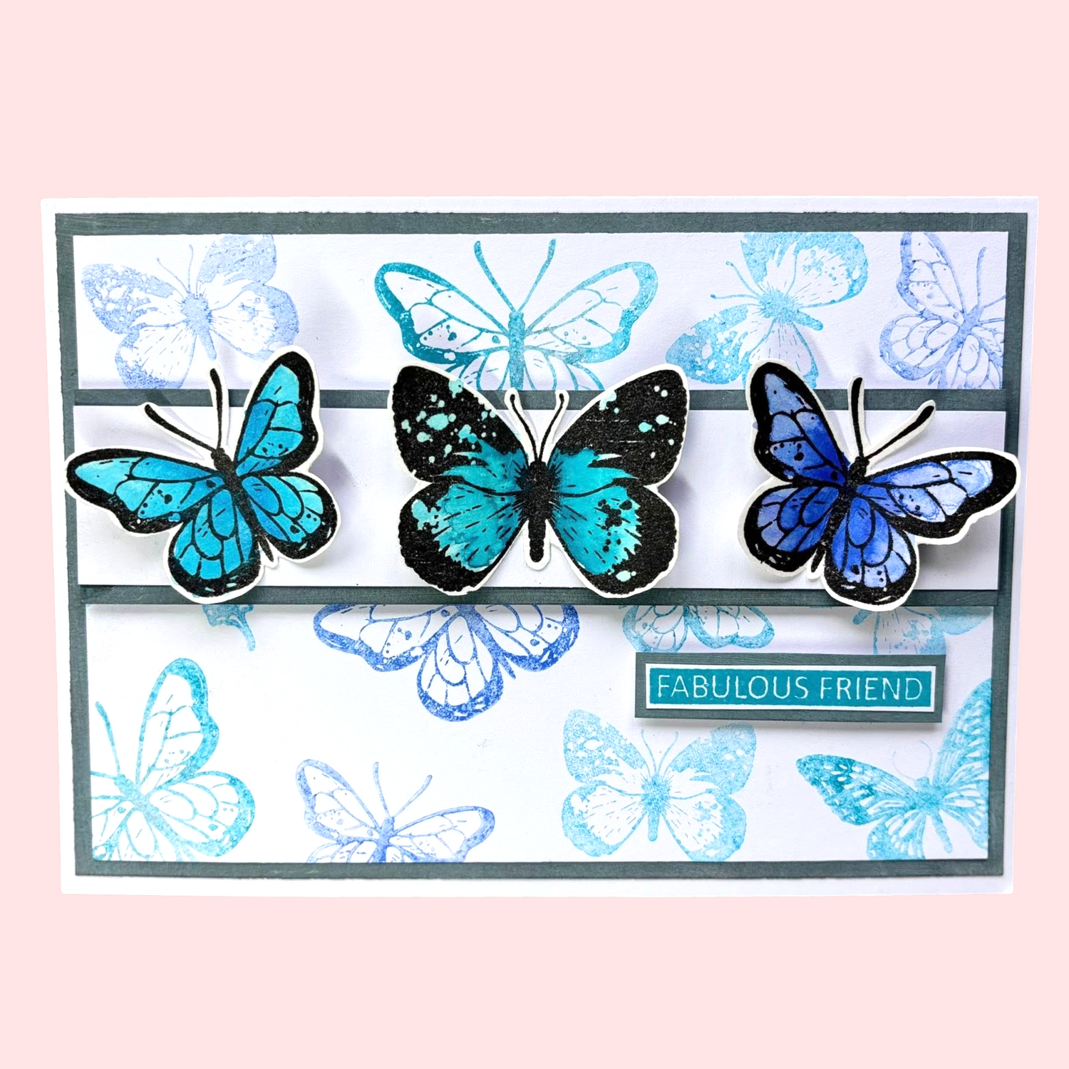 Muse & Maker Splintered Wings A6 Clear Stamp Set
