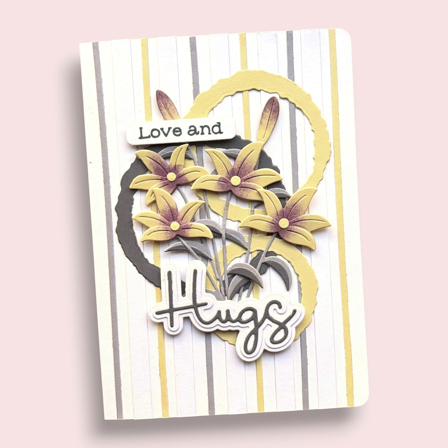 Spellbinders x Lisa Horton Crafts Loves and Hugs Sentiments Stamps and Dies