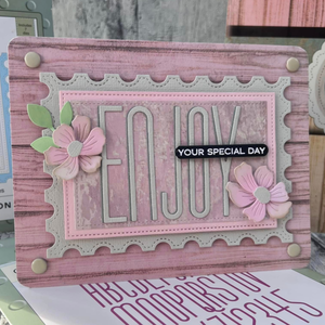 Lisa Horton Crafts Tall & Skinny Alphabet and Numbers Dies