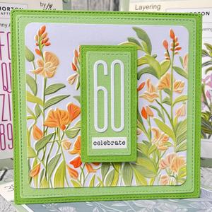 Lisa Horton Crafts Tall & Skinny Alphabet and Numbers Dies