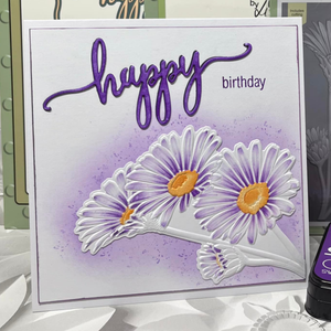 Lisa Horton Crafts Tall Daisies A6 Layering Stencils