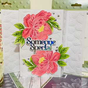 Lisa Horton Crafts Tea Rose A6 Layering Stencils