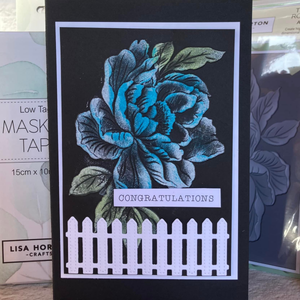 Lisa Horton Crafts Tea Rose A6 Layering Stencils