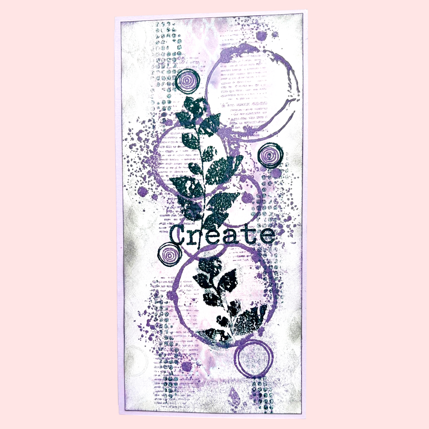 Muse & Maker Cracked Terrain A6 Clear Stamp Set