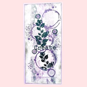 Muse & Maker Cracked Terrain A6 Clear Stamp Set