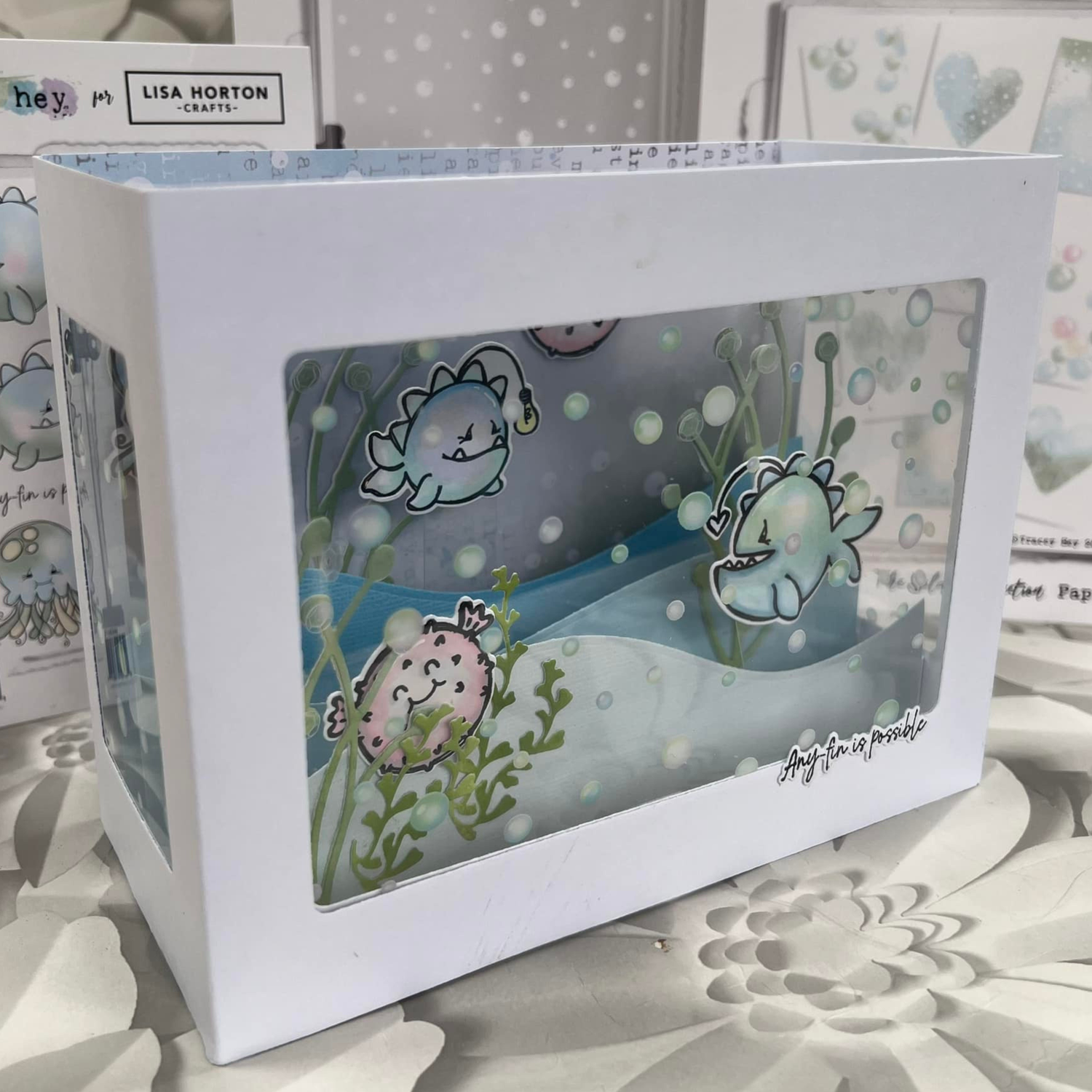 Tracey Hey Stamps & Dies Best Fishes