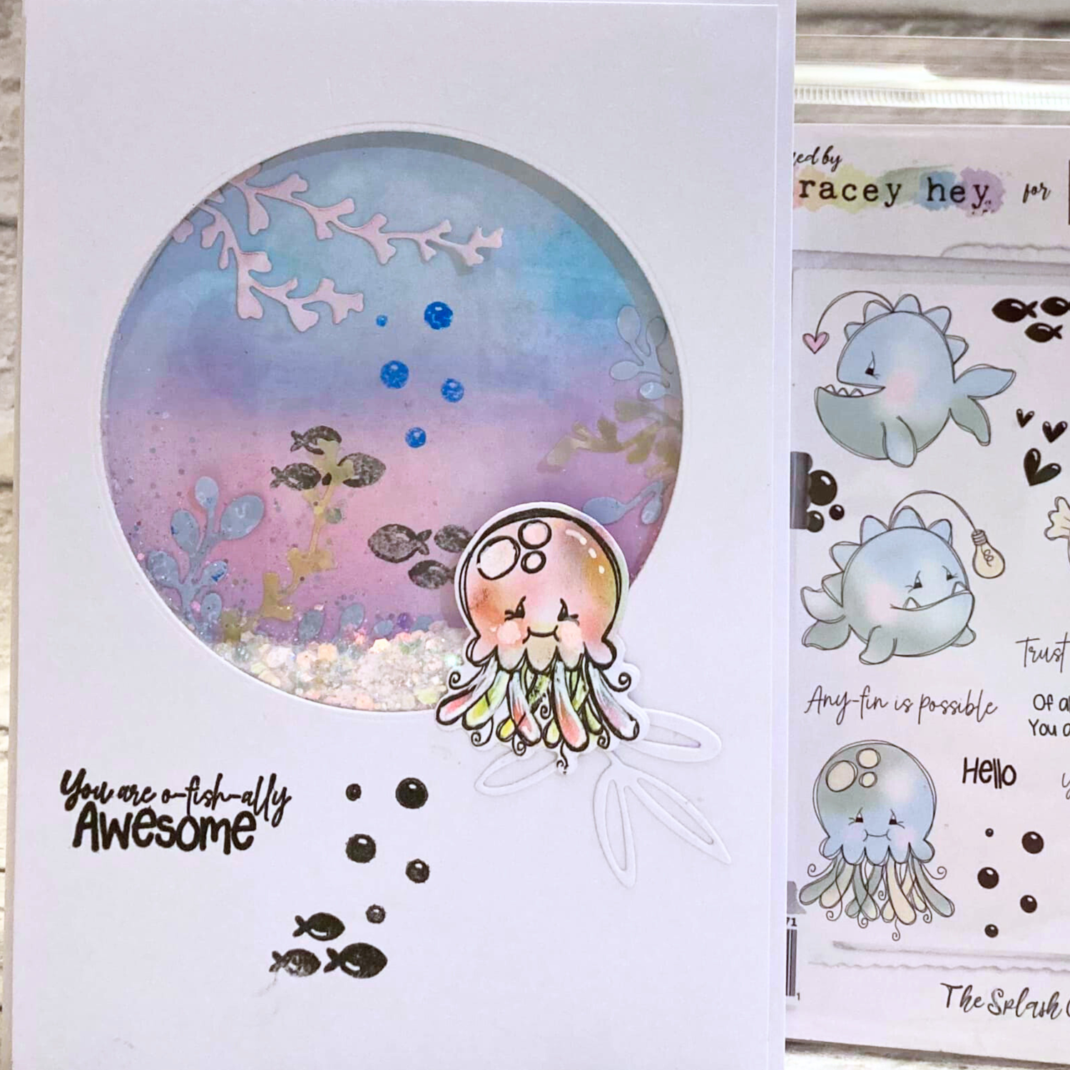 Tracey Hey Stamps & Dies Best Fishes