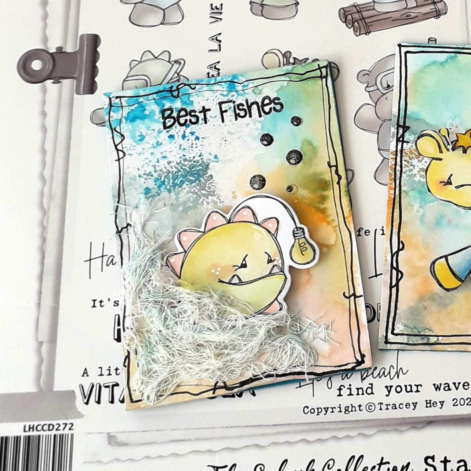 Tracey Hey Stamps & Dies Best Fishes