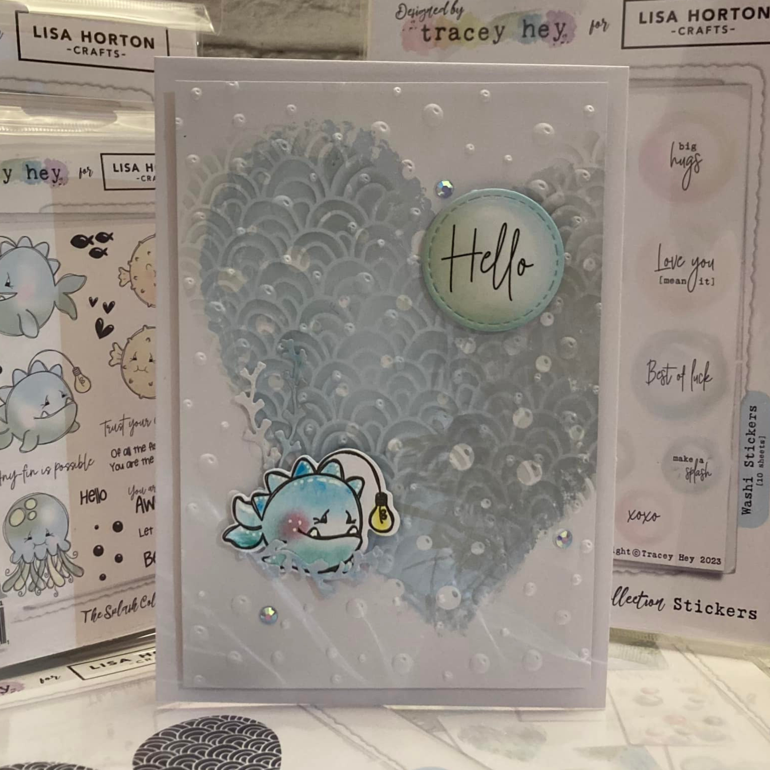 Tracey Hey Bubbles 5" x 7" Embossing Folder