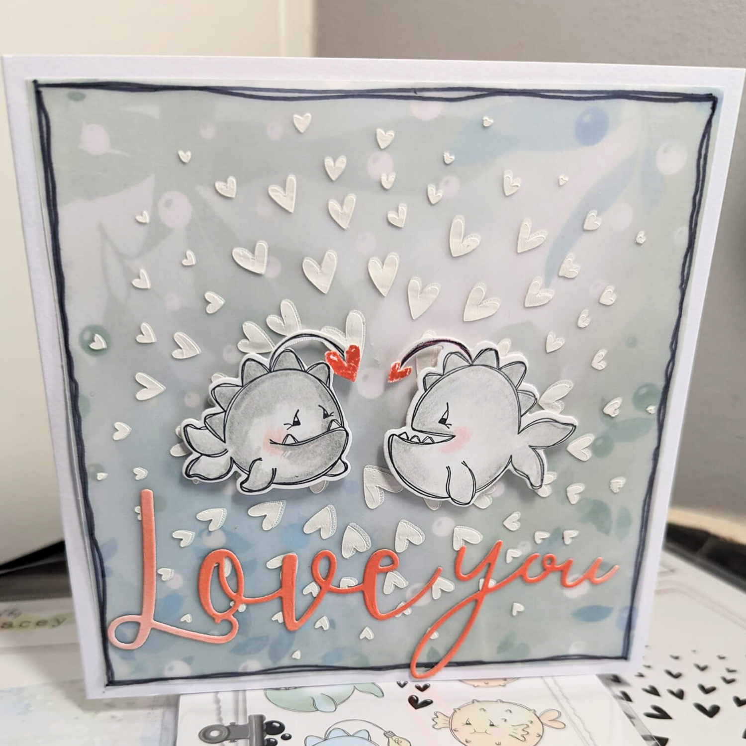 Tracey Hey Bubbles A5 Printed Vellum