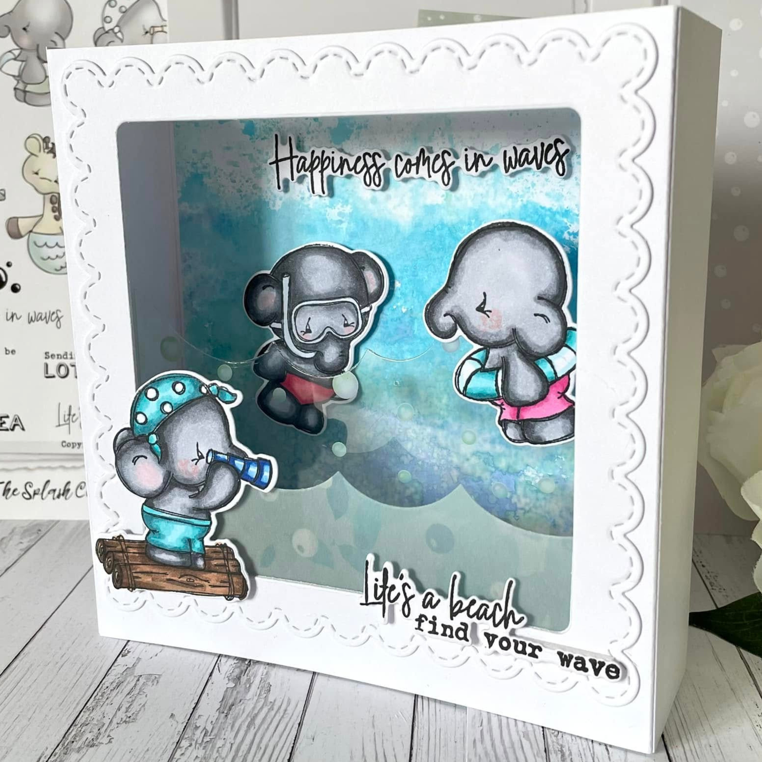 Tracey Hey Bubbles A5 Printed Vellum