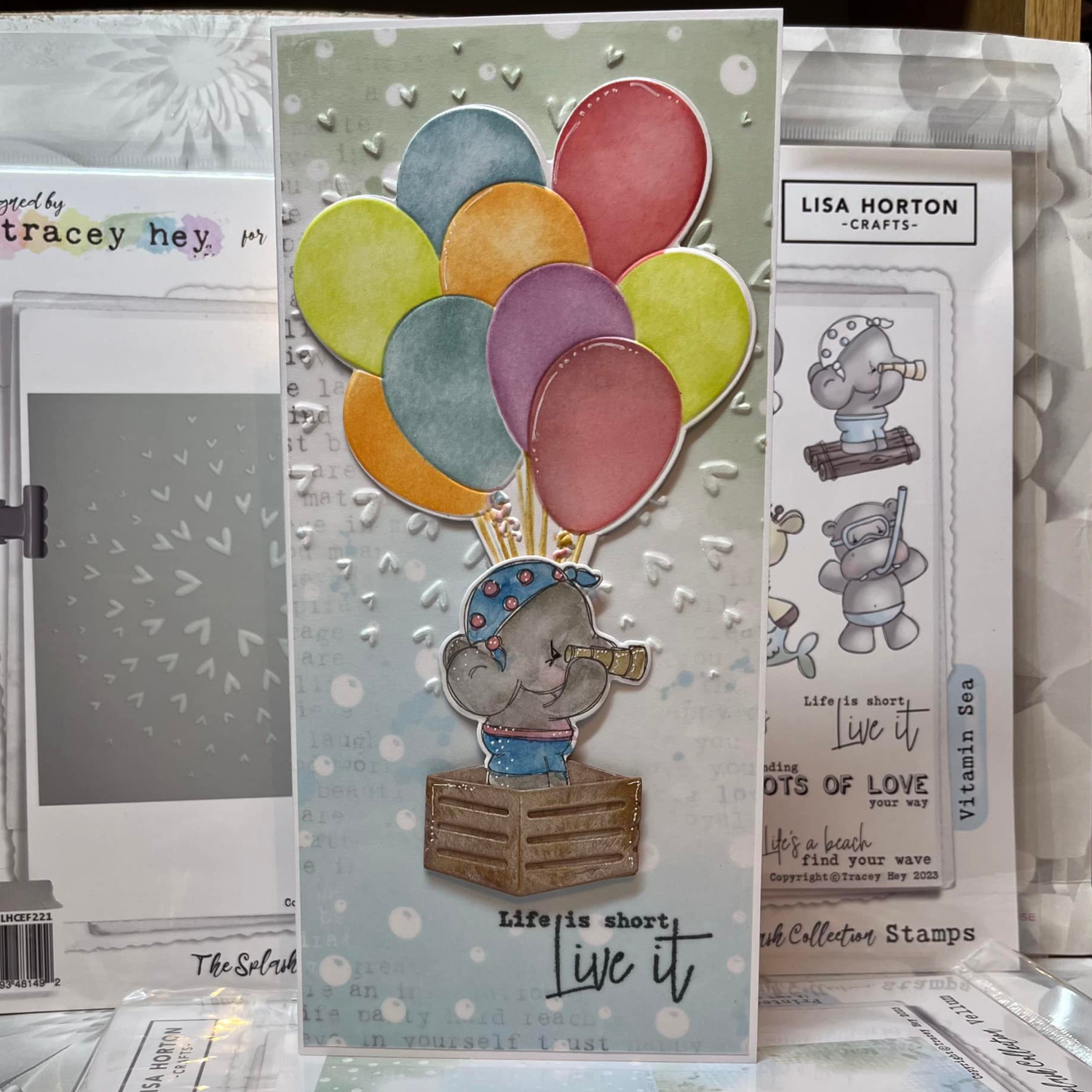 Tracey Hey Bubbles A5 Printed Vellum