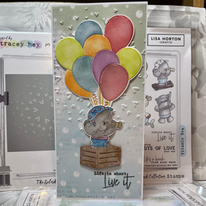 Tracey Hey Bubbles A5 Printed Vellum