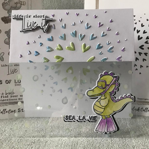 Tracey Hey Stamps & Dies Vitamin Sea