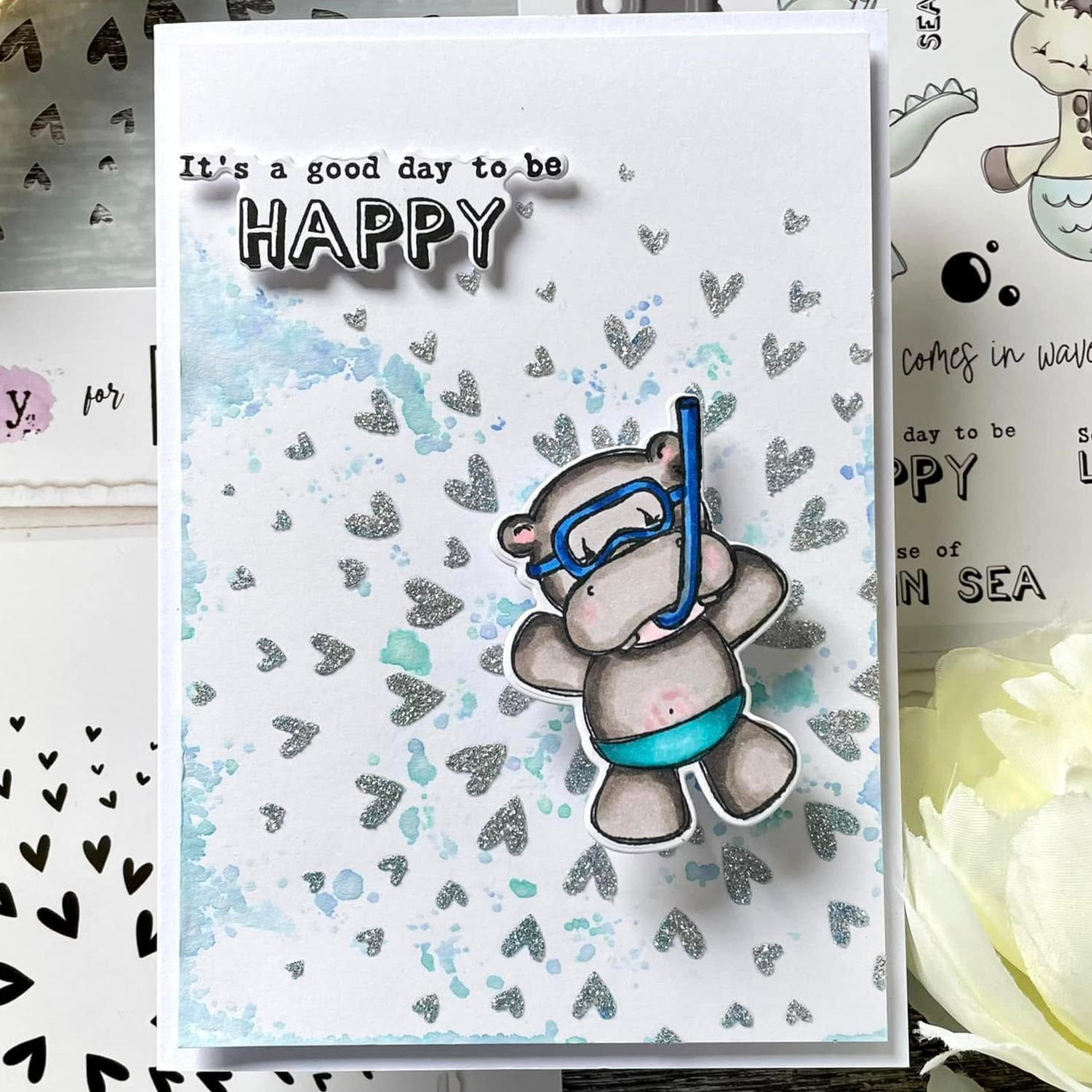 Tracey Hey Stamps & Dies Vitamin Sea