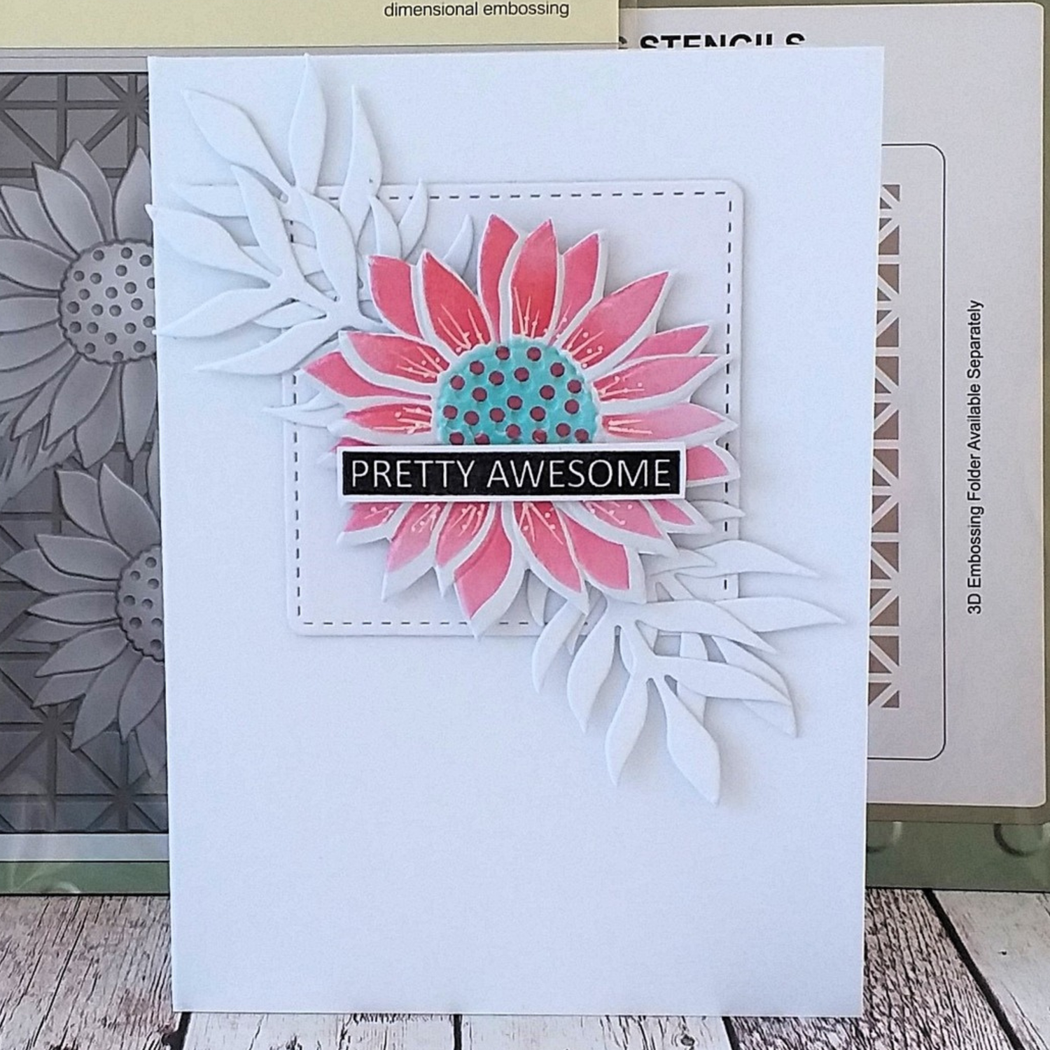 Lisa Horton Crafts Trellis Flowers 6