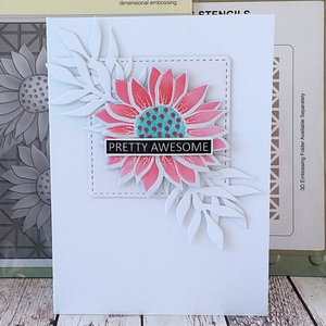 Lisa Horton Crafts Trellis Flowers 6