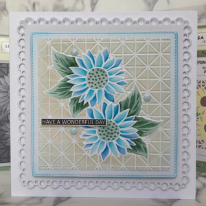 Lisa Horton Crafts Trellis Flowers 6