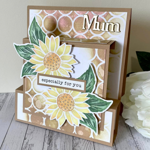 Lisa Horton Crafts Trellis Flowers 6