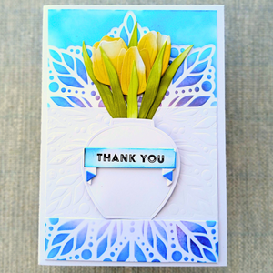 Lisa Horton Crafts Tulip Bouquet Layered Florals Die Set