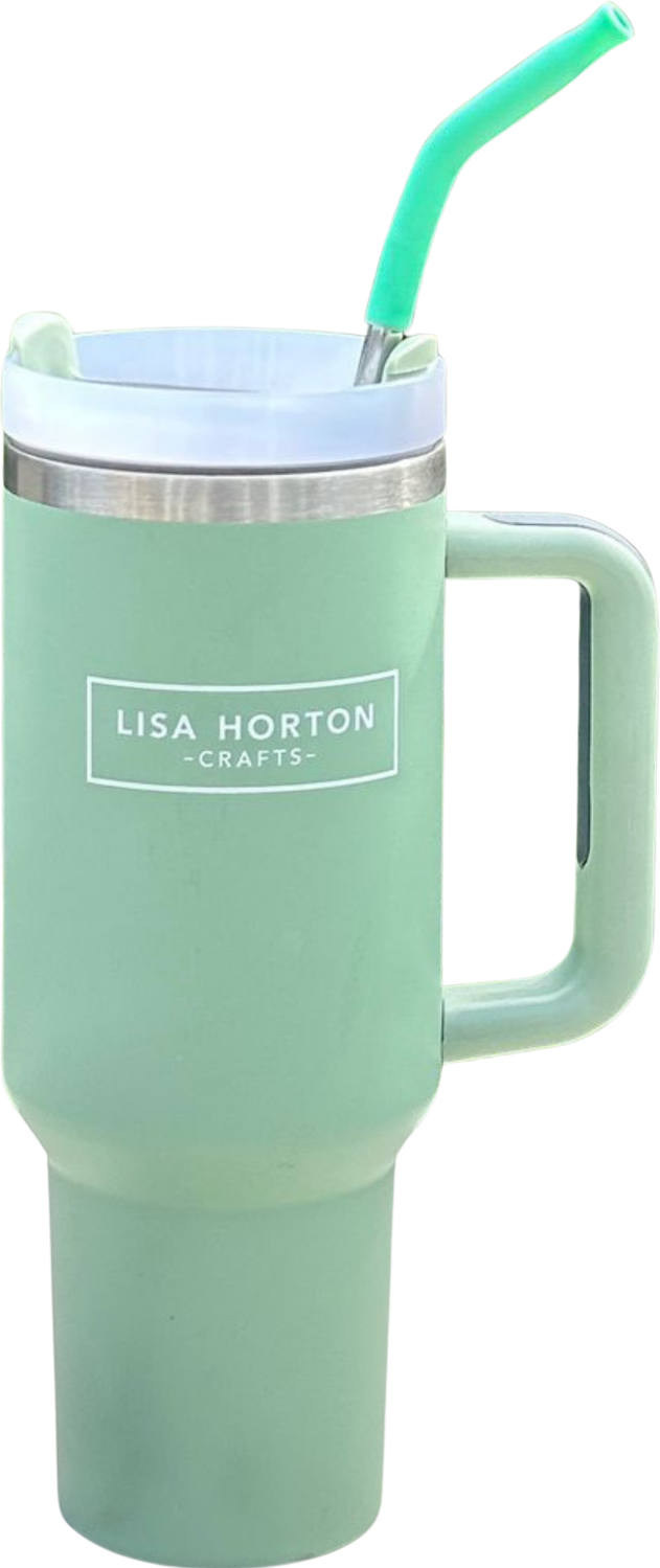 Insulated Tumbler with Straw
