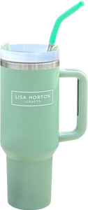 Insulated Tumbler with Straw