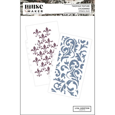 Lisa Horton Crafts Muse & Maker Art Stencils 4.5