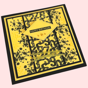 Muse & Maker Urban Noise A6 Clear Stamp Set