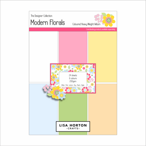 Lisa Horton Crafts Modern Florals Collection - Heavyweight Plain Vellum