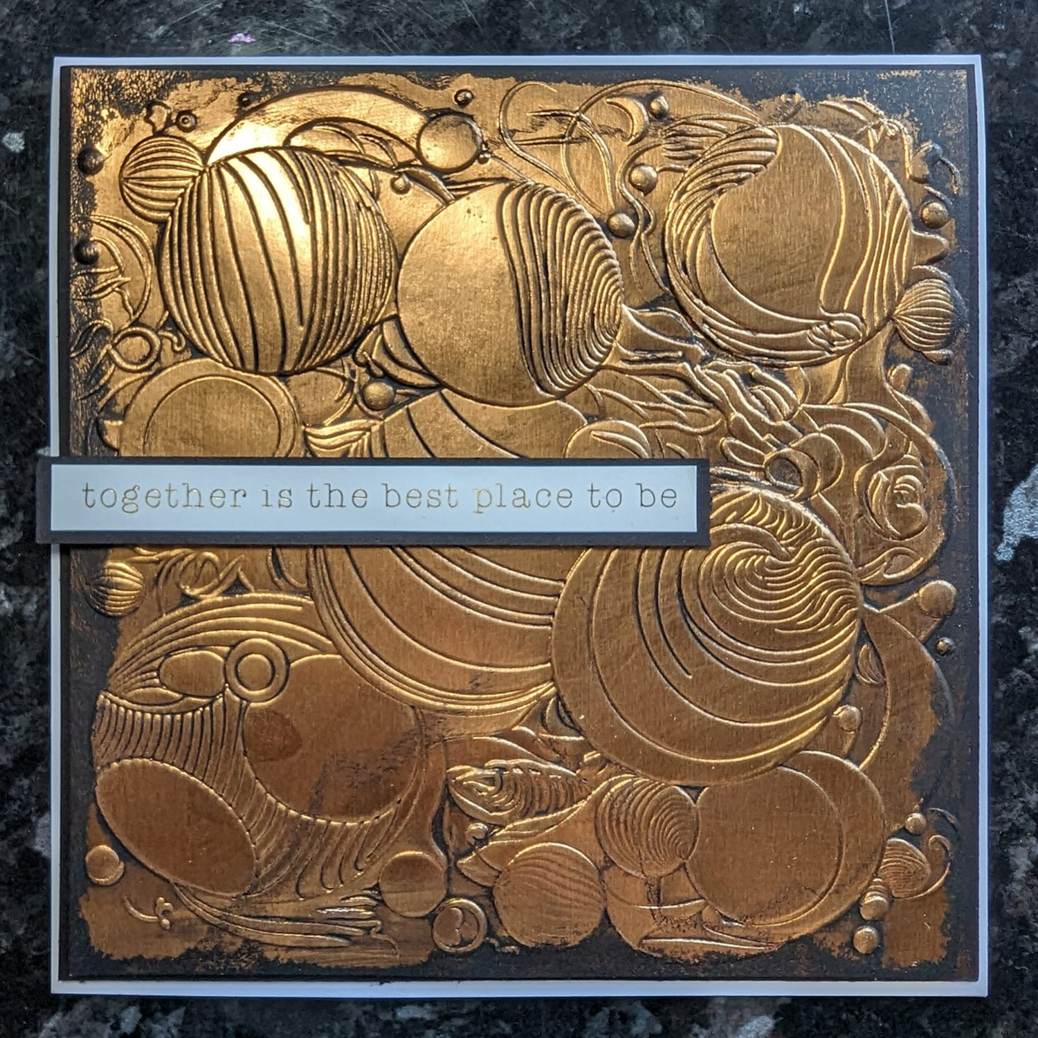 Lisa Horton Crafts Waves and Bubbles 6" x 6" Layering Stencils