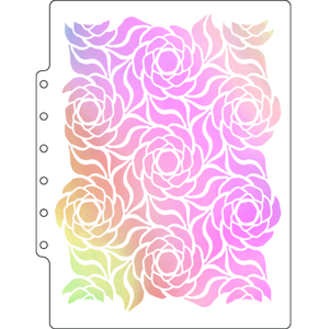 Lisa Horton Crafts Autumn Foliage Die Set with A5 Wavy Blooms and A5 Pebbles Stencils