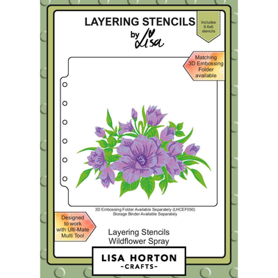 Lisa Horton Crafts Wildflower Spray 6
