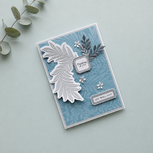 William Morris Inspired Larkspur Foliage & Sea Flowers Dies