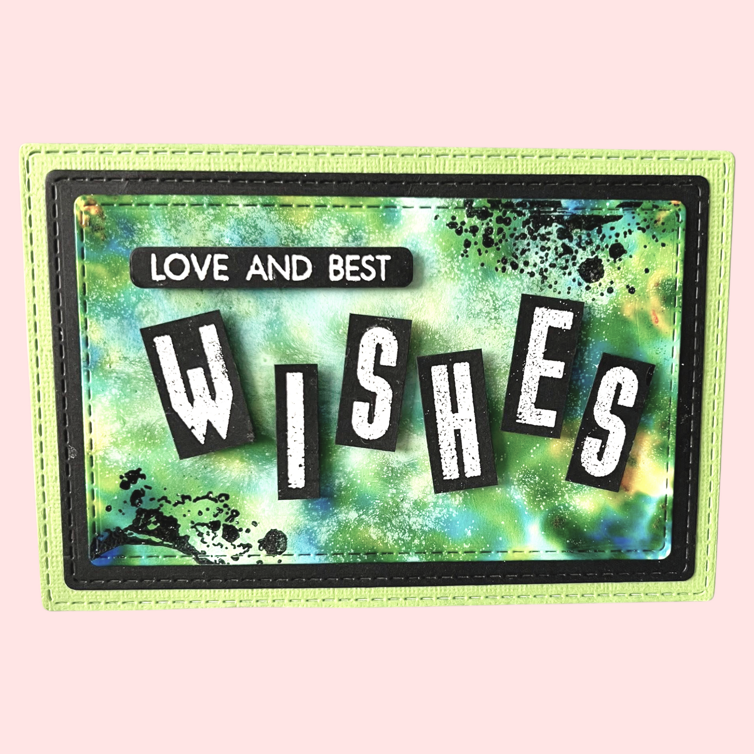 Muse & Maker Worn and Typed A5 Clear Stamp Set