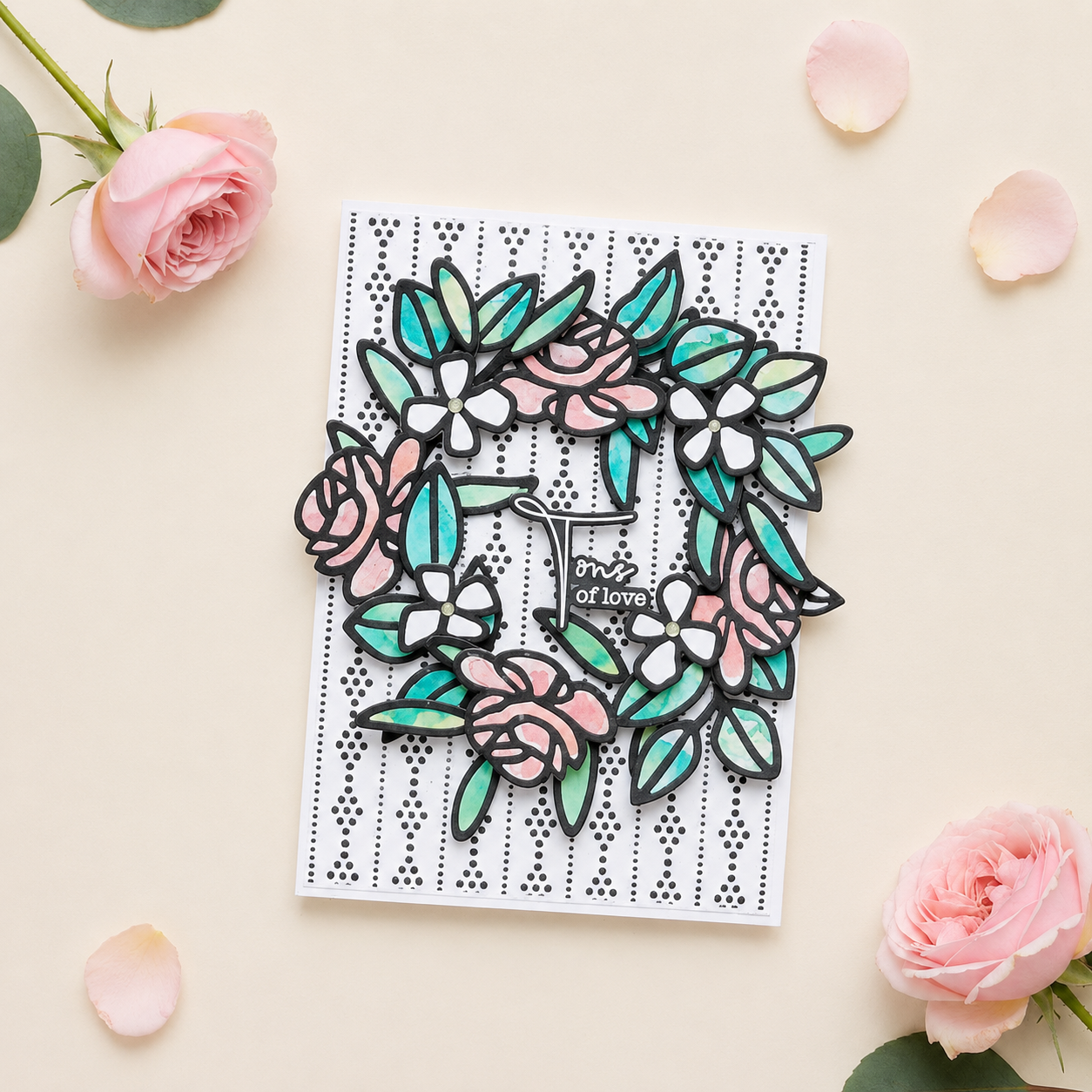 Scribbled Leaves Die Set – 6 Dies