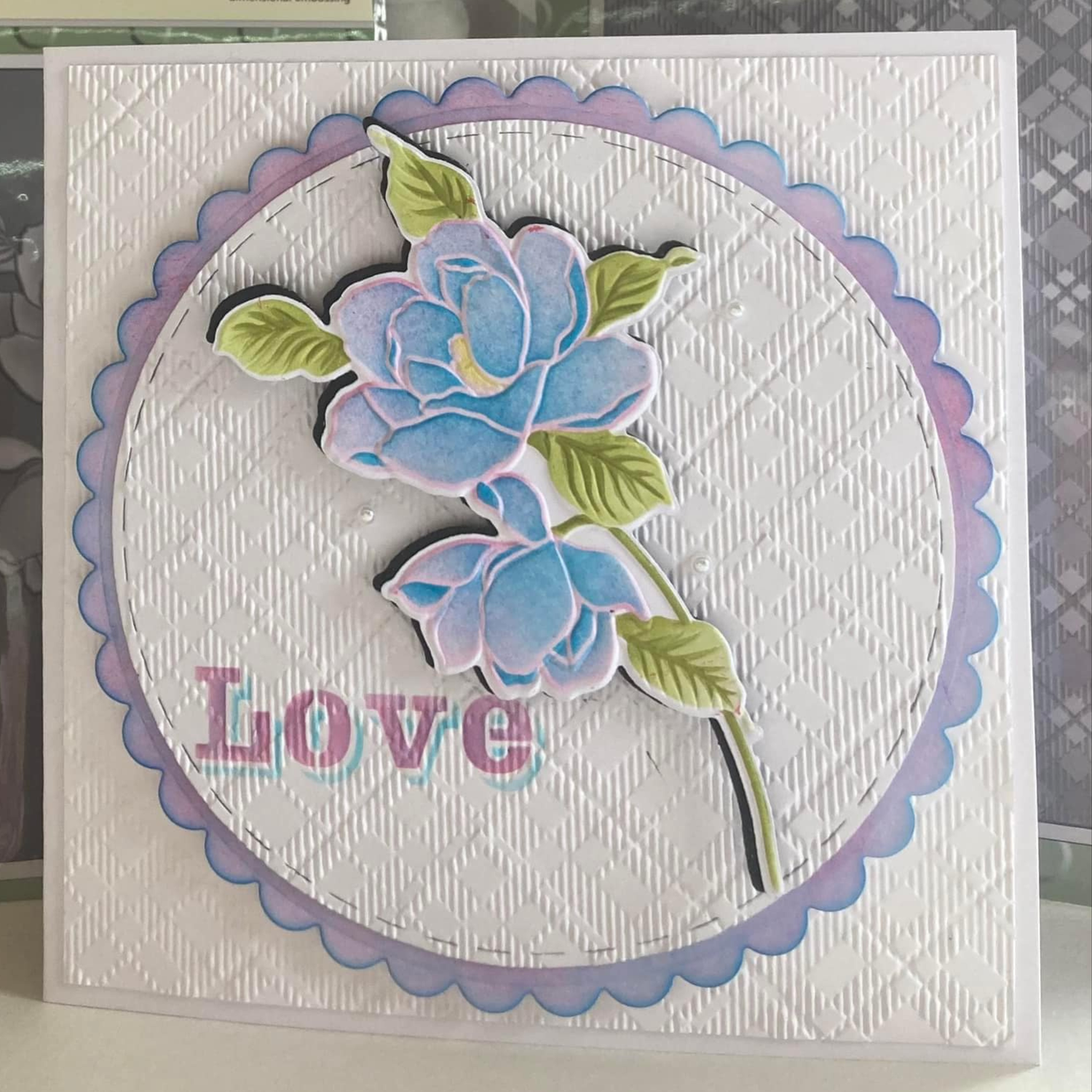 Lisa Horton Crafts Zinnia A6 Layering Stencils